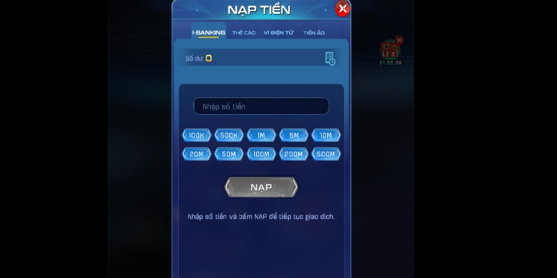 Điểm qua các hình thức nạp tiền Sanclub thông dụng